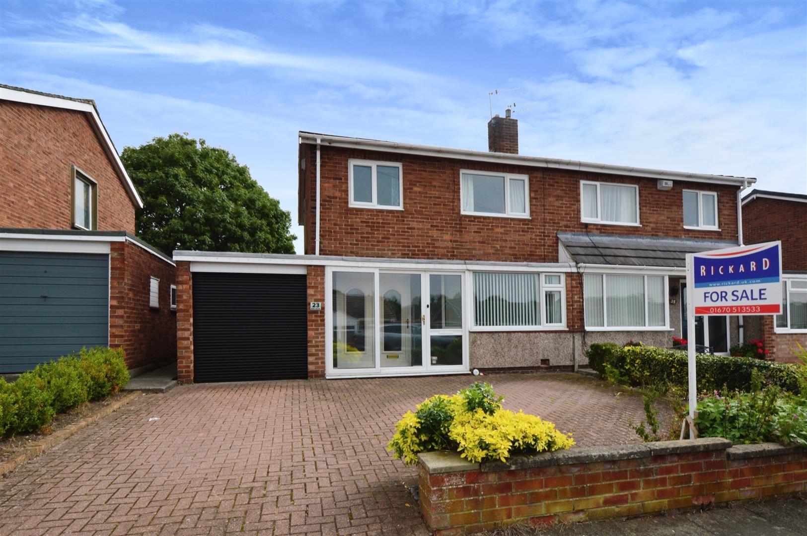 Property Eden Grove, Morpeth House SemiDetached Rickard